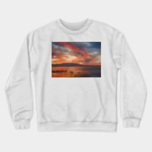 Line of fire (Gala Lake) Crewneck Sweatshirt